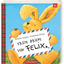 Cover zum Pappenbuch Erste Briefe von Felix